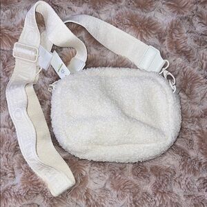 American Eagle Outfitters Cream Crossbody Bag